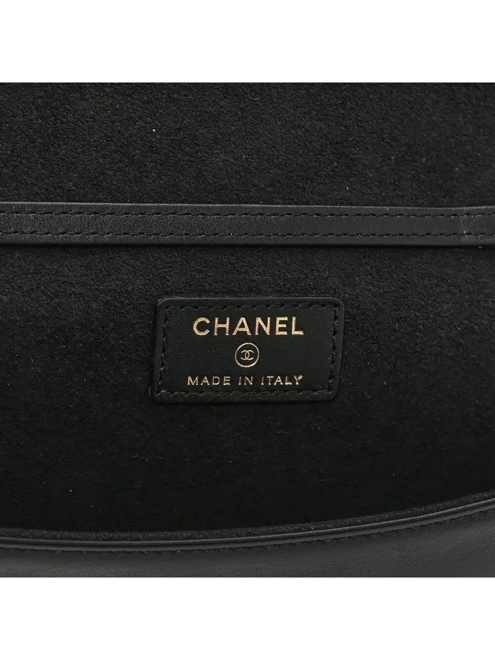 Chanel Caviar Quilted Chain Glasses #321492C18B